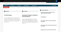 Desktop Screenshot of crc.mines-paristech.fr
