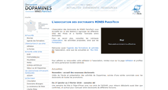 Desktop Screenshot of dopamines.mines-paristech.fr